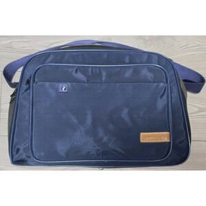 BMW K1100LT Duffle Bag Luggage Nylon Navy Blue / Gray RARE Motorcycle Gym Parts